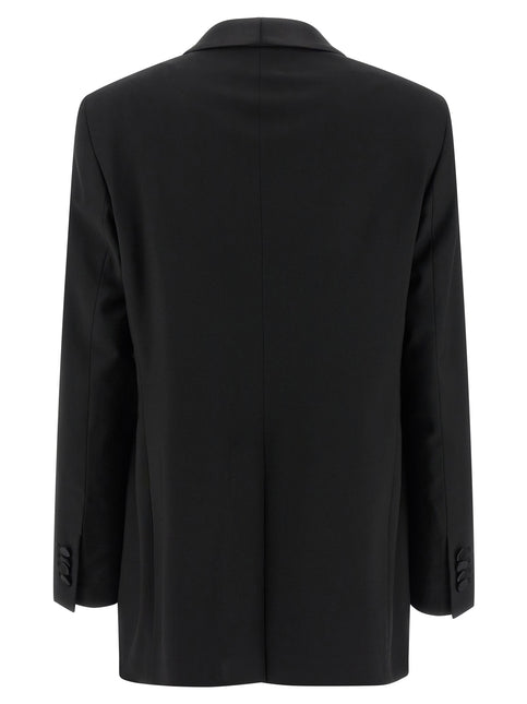Tagliatore Black Virgin Wool Two-Piece Suit
