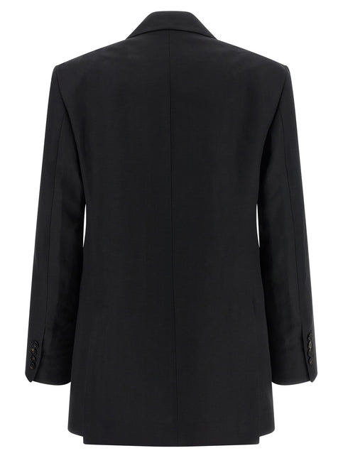 Alberto Biani Black Viscose Blazer