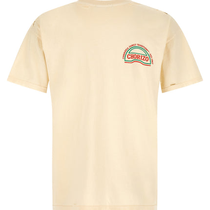 WILLY CHAVARRIA Beige Cotton T-Shirt