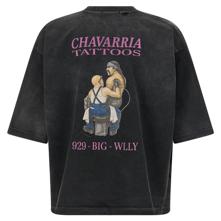WILLY CHAVARRIA Black Cotton T-Shirt