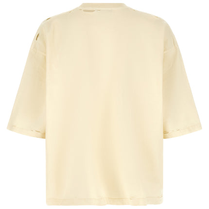 WILLY CHAVARRIA Beige Cotton T-Shirt