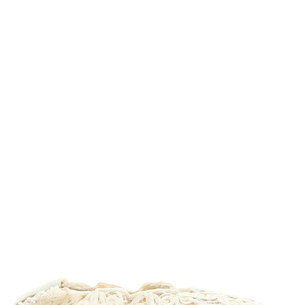 ODISSI White Polyester Ballet Flats