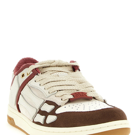 Amiri Multicolor Bovine Leather Low Top Sneakers