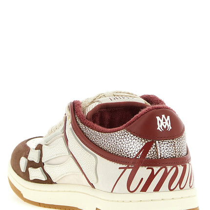 Amiri Multicolor Bovine Leather Low Top Sneakers