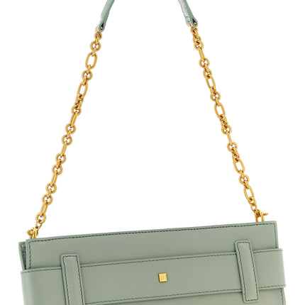 Balmain Bicolor Calfskin Clutch Bag