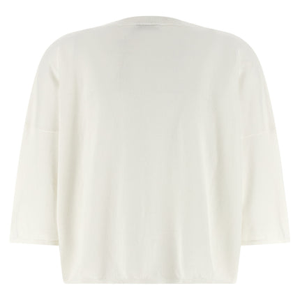 BE YOU White Cotton Cardigan