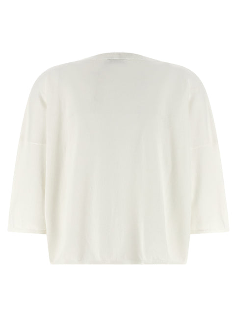 BE YOU White Cotton Cardigan