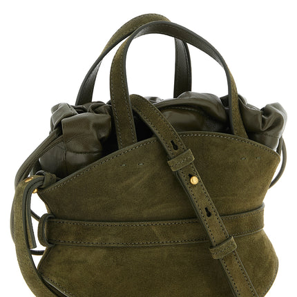 Balmain Bicolor Calfskin Handbag