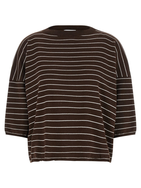 BE YOU Brown Cotton Cardigan