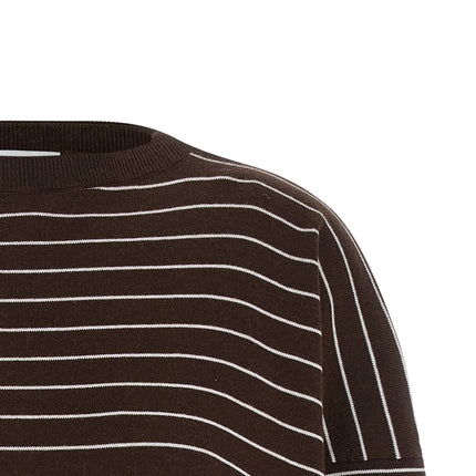 BE YOU Brown Cotton Cardigan
