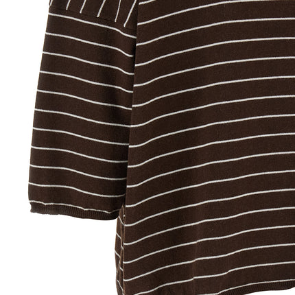 BE YOU Brown Cotton Cardigan