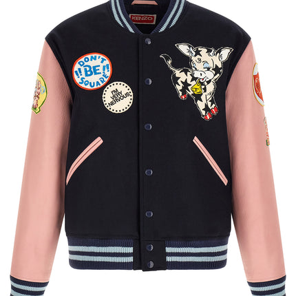 Kenzo Multicolor Wool Bomber