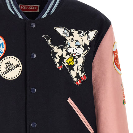 Kenzo Multicolor Wool Bomber