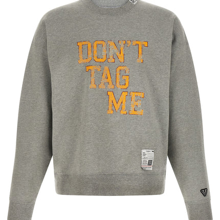 Maison Mihara Yasuhiro Gray Cotton Sweatshirt