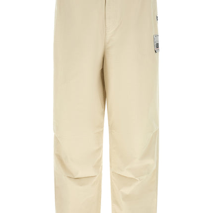 Maison Mihara Yasuhiro Beige Cotton Athletic Pants