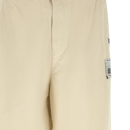 Maison Mihara Yasuhiro Beige Cotton Athletic Pants