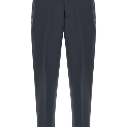 PT Torino Blue Linen Pants