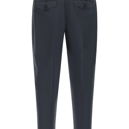 PT Torino Blue Linen Pants