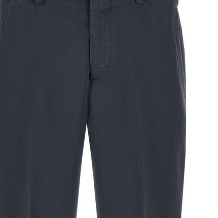 PT Torino Blue Linen Pants