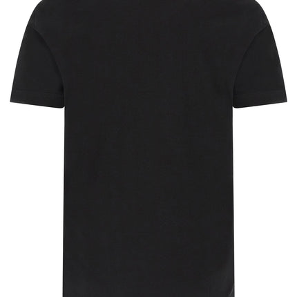 Dolce & Gabbana Black Cotton T-Shirt