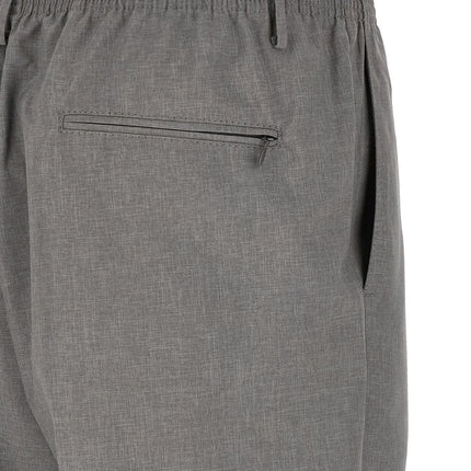 CELLAR DOOR Gray Polyester Casual Pants