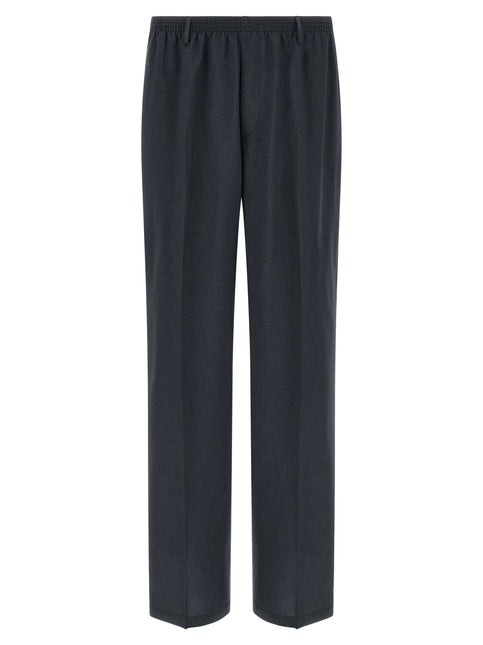 CELLAR DOOR Black Polyester Casual Pants