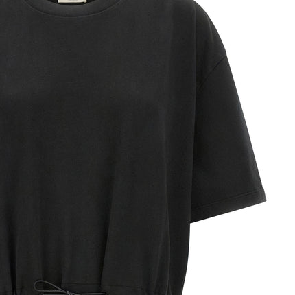 Haikure Black Cotton Long Dress