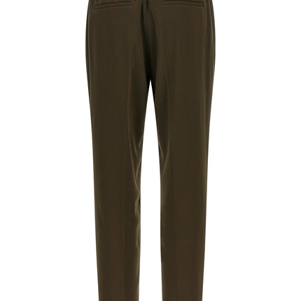 Alberto Biani Bicolor Triacetate Casual Pants