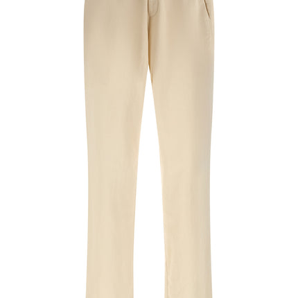CELLAR DOOR Beige Cotton Casual Pants