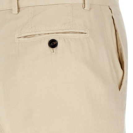 CELLAR DOOR Beige Cotton Casual Pants