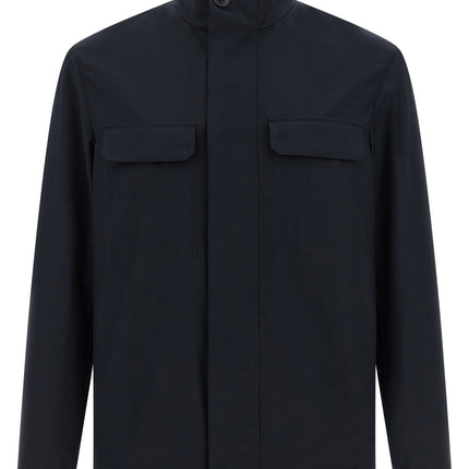 ZEGNA Blue Polyester Jacket