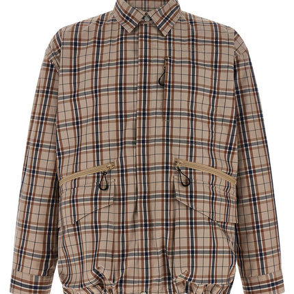 Comme Des Garçons Beige Cotton Full-Length Jacket