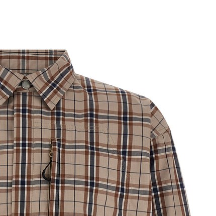 Comme Des Garçons Beige Cotton Full-Length Jacket