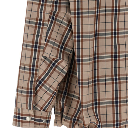 Comme Des Garçons Beige Cotton Full-Length Jacket