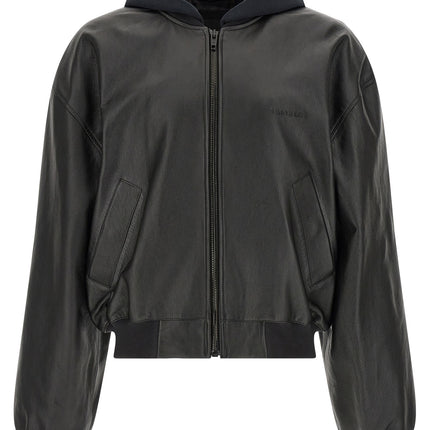 Balenciaga Black Lamb Leather Leather Jacket