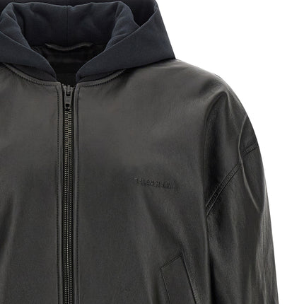 Balenciaga Black Lamb Leather Leather Jacket