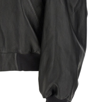 Balenciaga Black Lamb Leather Leather Jacket