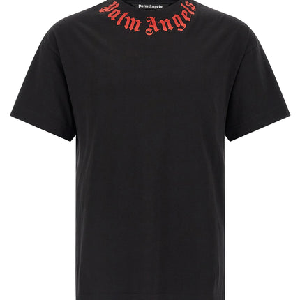 Palm Angels Black Cotton T-Shirt