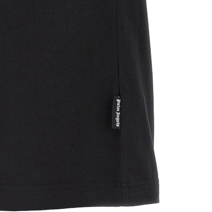 Palm Angels Black Cotton T-Shirt
