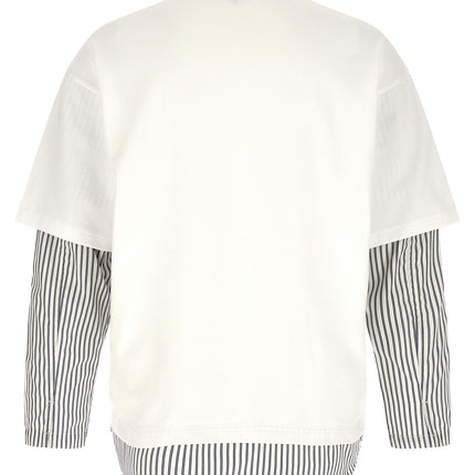 Comme Des Garçons White Cotton T-Shirt