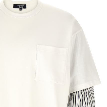 Comme Des Garçons White Cotton T-Shirt