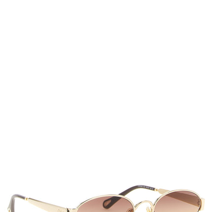 Chloé Multicolor Metal Sunglasses