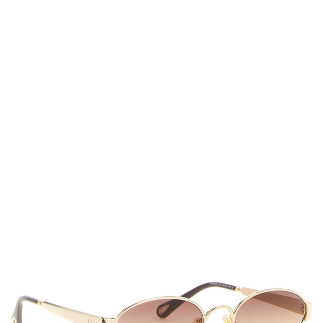 Chloé Multicolor Metal Sunglasses