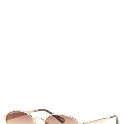 Chloé Multicolor Metal Sunglasses