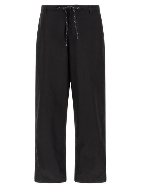 Balenciaga Black Cotton Chino Pants