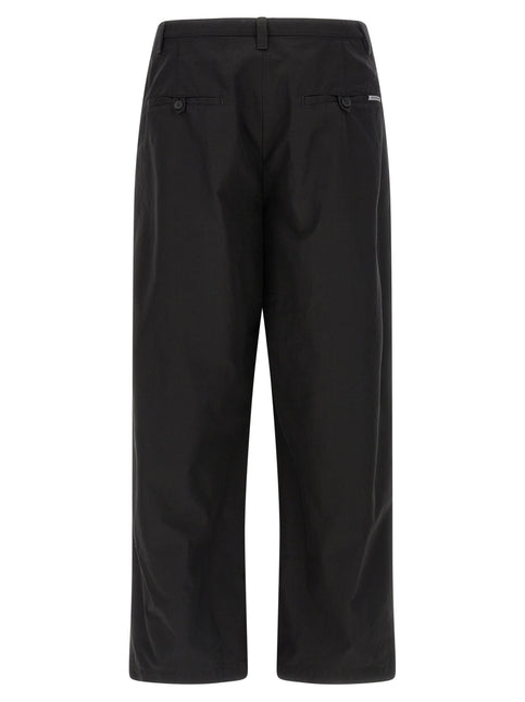 Balenciaga Black Cotton Chino Pants
