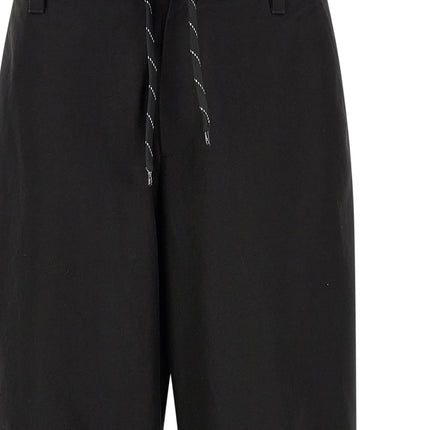 Balenciaga Black Cotton Chino Pants