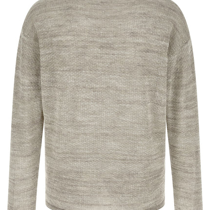 Roberto Collina Gray Cotton Cardigan