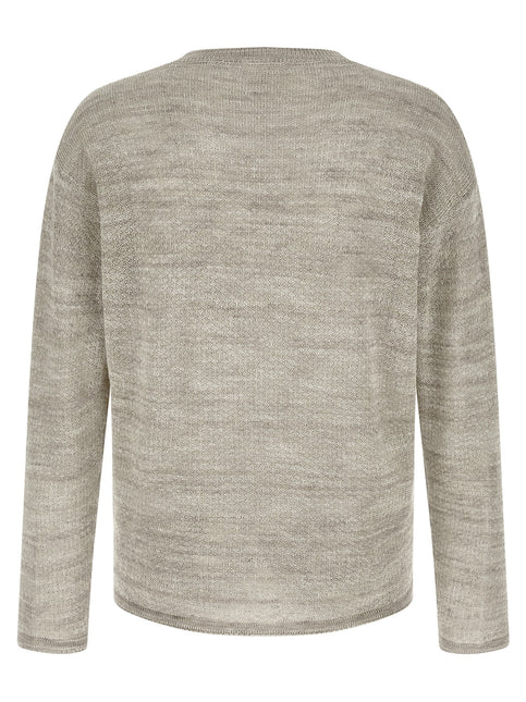 Roberto Collina Gray Cotton Cardigan