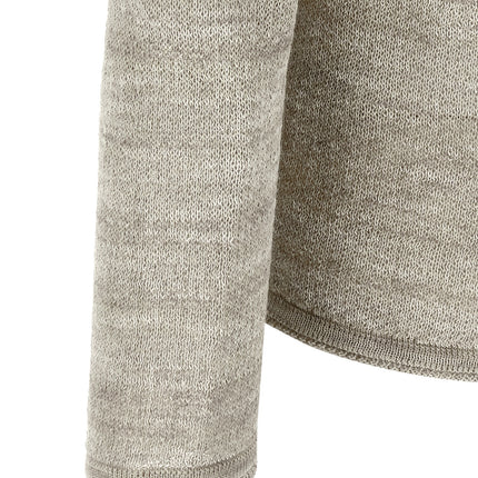 Roberto Collina Gray Cotton Cardigan
